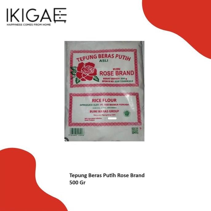 

Terlaris Rose Brand Tepung Beras Putih Kemasan 500 Gr Original !!!