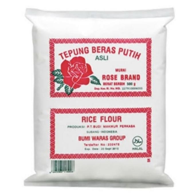 

Terlaris Tepung Beras Rose Brand 500Gr