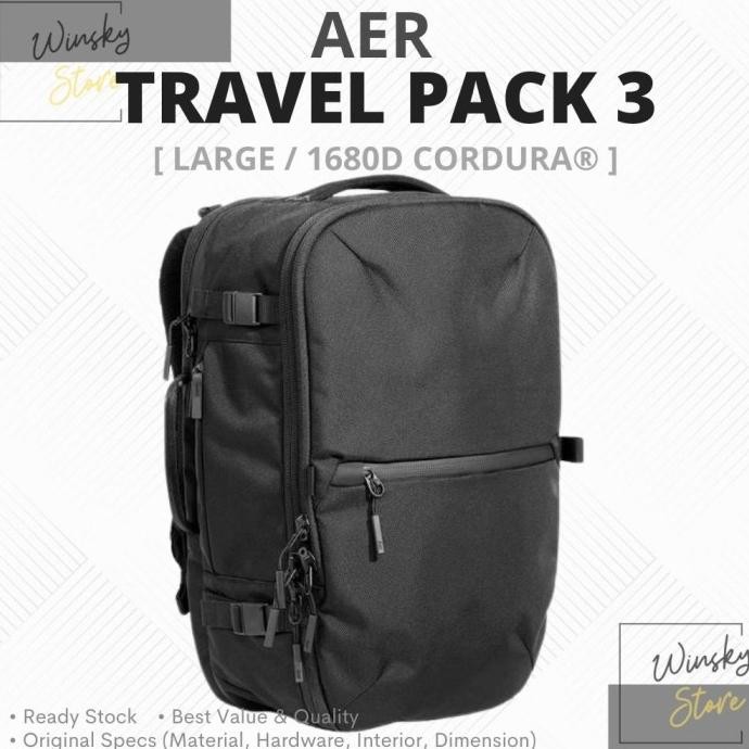 AER Travel Pack 3 Cordura 1680D Large - Backpack Bag/Tas EDC
