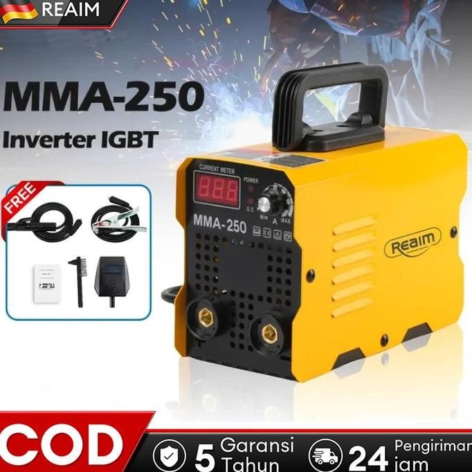 Reaim Mesin Las Listrik / Mesin Las Inverter 120A / Travo Las 450 Watt / Mesin Las 450 Watt / Invert