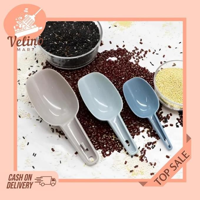 

Terlaris Scoop Es Plastik Multifungsi / Sendok Plastik Es Batu Sendok Takar Beras Sendok Tepung Multifungsi Ice Cube Spoon