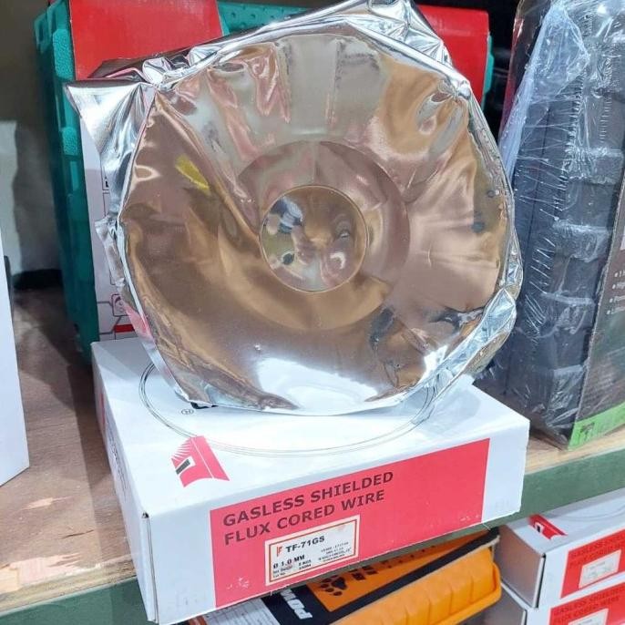 Techweld 5Kg Kawat Las Mig Flux Core Gasless Good Quality New Stok