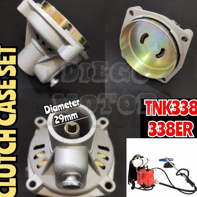 Tl33 338 Clutch Case Rumah Kampas Kopling Klos Mesin Potong Rumput New Stok