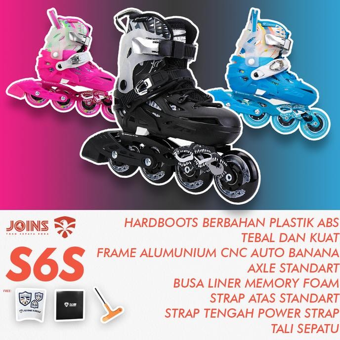 Grosir Sepatu Roda Anak Pemula Flying Eagle S6S