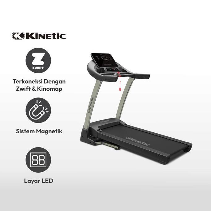 Grosir Azko Kinetic Motorized Smart Treadmill 2 Hp 15P