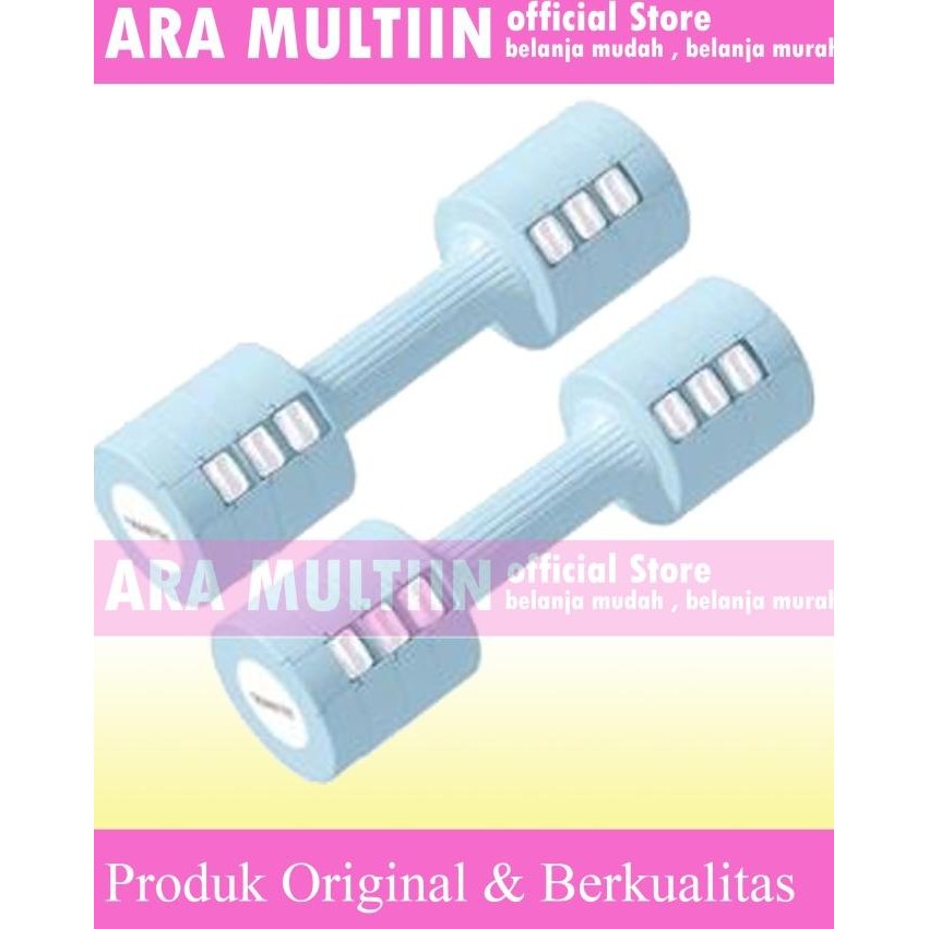 Grosir Kinetic Set 2 Pcs Adjustable Dumbbell / Adjustable Dumbbell Set 5Kg