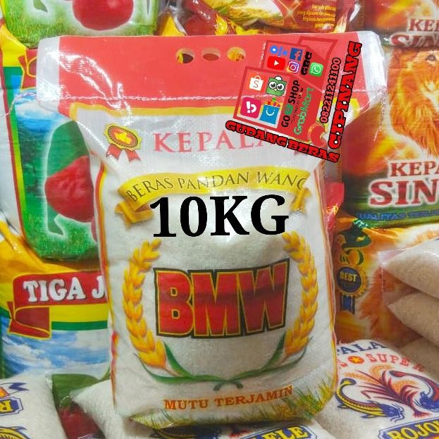 

Beras Super Premium Cap Bmw Original 10Kg Murah