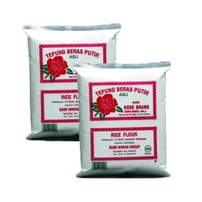 

Terlaris Tepung Beras Rosebrand 500Gr