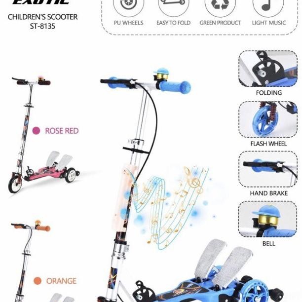 Grosir Scooter Skuter Otoped Injak / Kayuh Anak