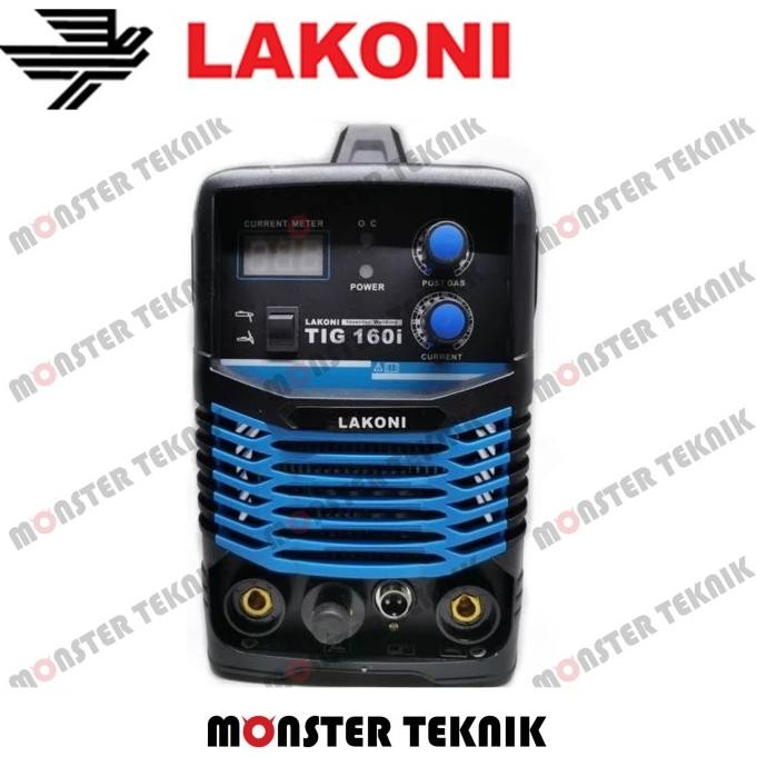 Mesin Las Lakoni Tig-160 I Travo Las Tig 160 A Argon Inverter Tig160I New Stok