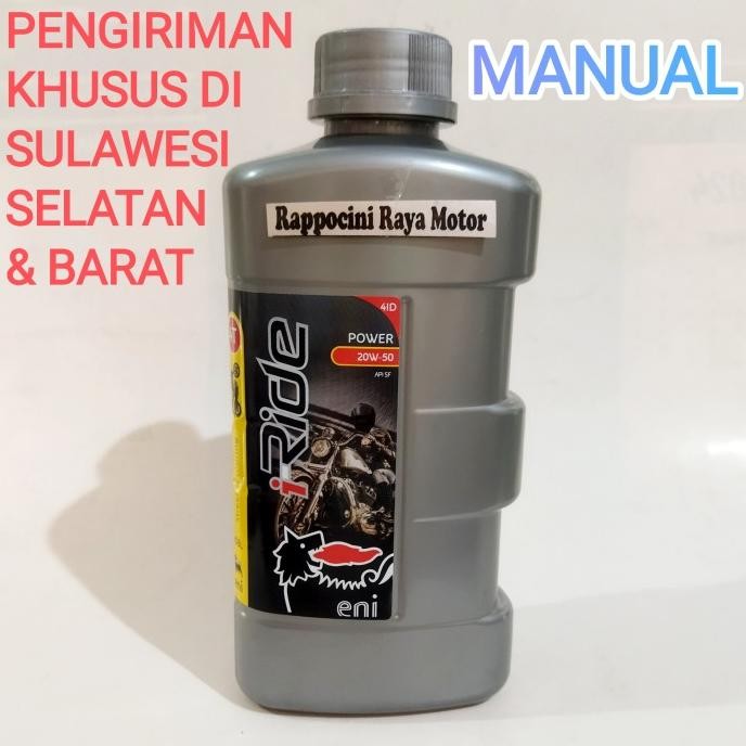 favorit] OLI MESIN MOTOR ENI / AGIP 0,8L 20W-50 4T
