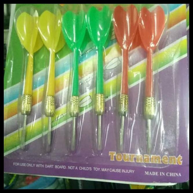 PANAH DART ISI 6 PANAH DARTBOARD ISI 6/ PANAH BALON / DART ARROW