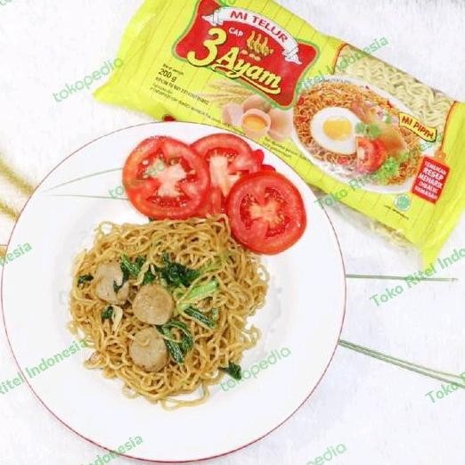 

Terlaris Mie Telor Cap 3 Ayam/Mie Telur Kering 3 Ayam/Mi Telor Pipih Cap 3 Ayam