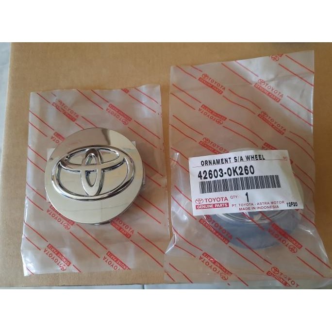 Dop Velg Grand Innova 2012 2013 2014 2015 Chrome Ori Termurah