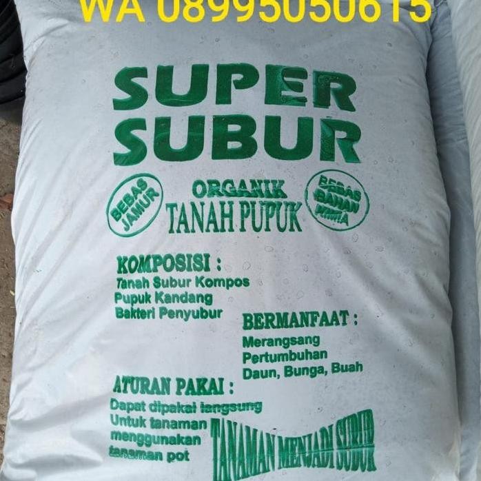

Terlaris Pupuk Kompos Organik / Media Tanam Super Subur Besar