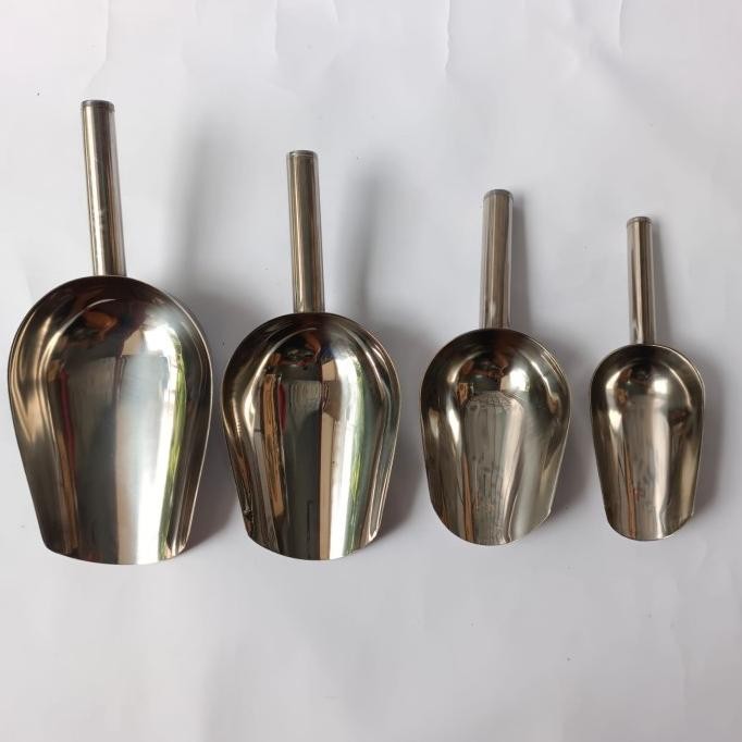 

Terlaris Rn Muse Sendok Serok Es Batu Tepung Beras Stainless Steel Ice Cube Scoop