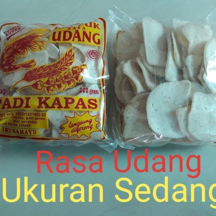 

Terlaris Kerupuk Udang Cap Padi & Kapas