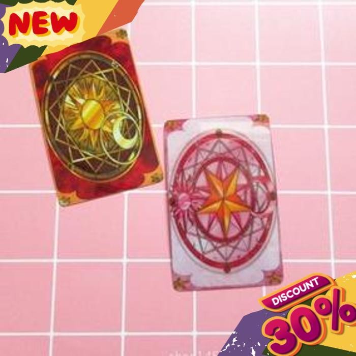 

FLASH SALE PICL STICKER ATM KARTU CLOW CARD STIKER CARDCAPTOR SAKURA ANIME UP TODAY SELL