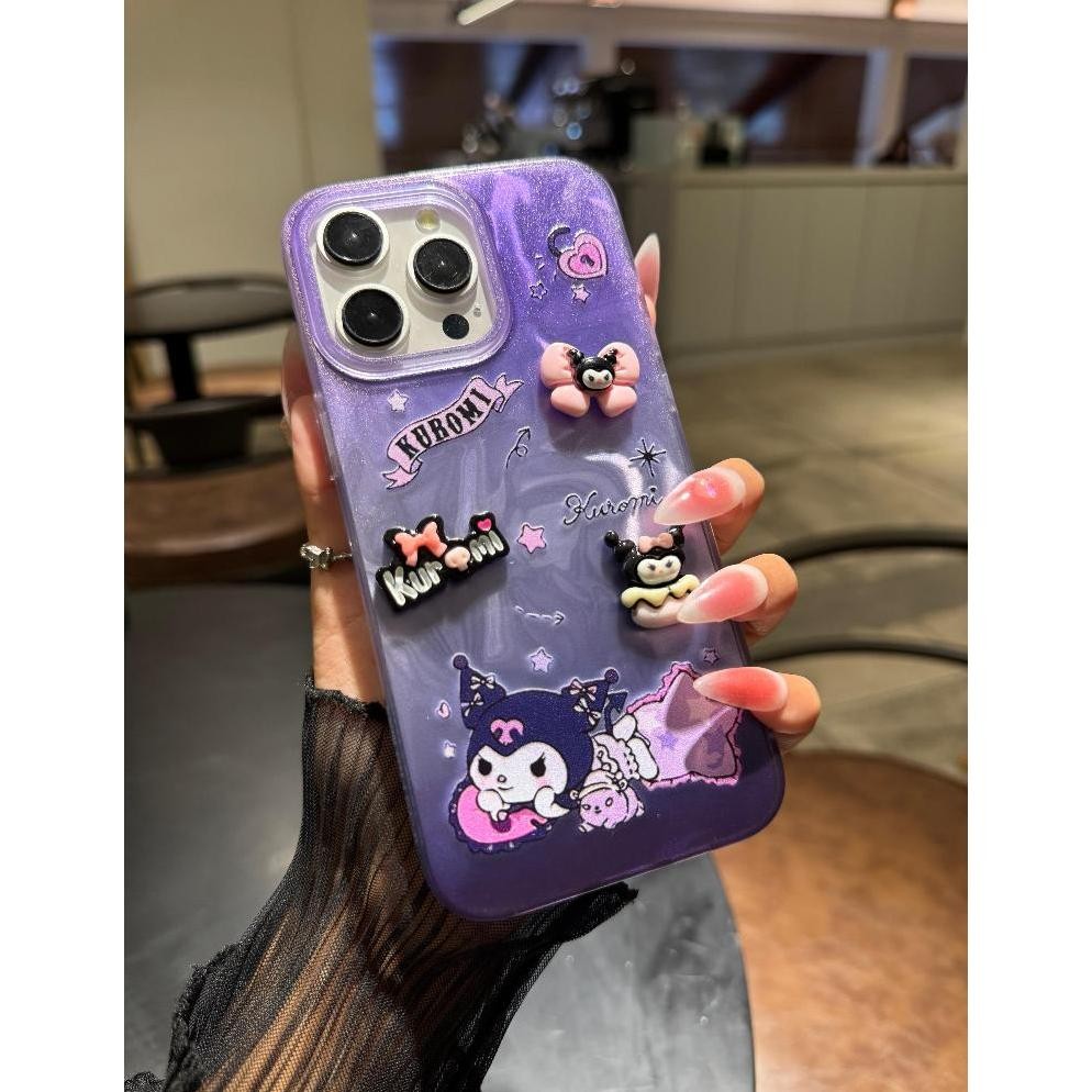 Cuci Gudang Ss1053 Premium Case Purple Kurommi Compatible For Oppo A58 5G A60 A71 A74 A95 A78 A9 A5 