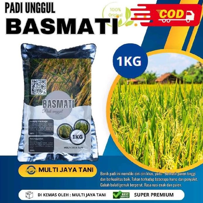 

Terlaris Benih Padi Basmati Aroma 1Kg, Berkualitas Tinggi Untuk Tanaman Irigasi Dan Tadah Hujan - Bibit, Daun