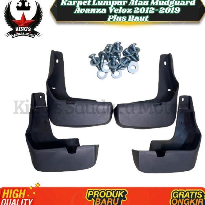 New Karpet Lumpur Atau Mud Guar Avanza Veloz 2012 - 2019 Set 4 pcs Depan Belakang Best Seller Access