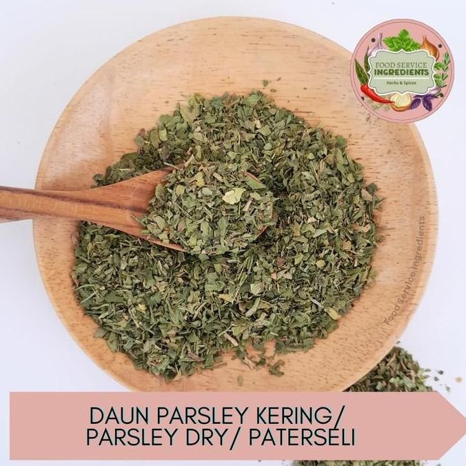 

langsung order saja] Daun Parsley Kering 250gr / parsley dry/ paterseli