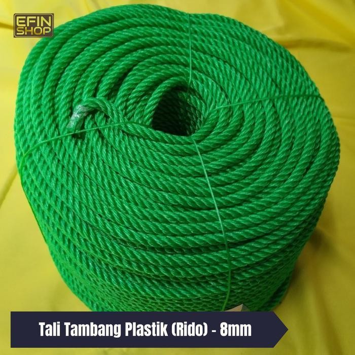 

Tambang 8 Mm / Tali Tambang Plastik Merk Rido D 8Mm Per Roll Original Dan Terpercaya