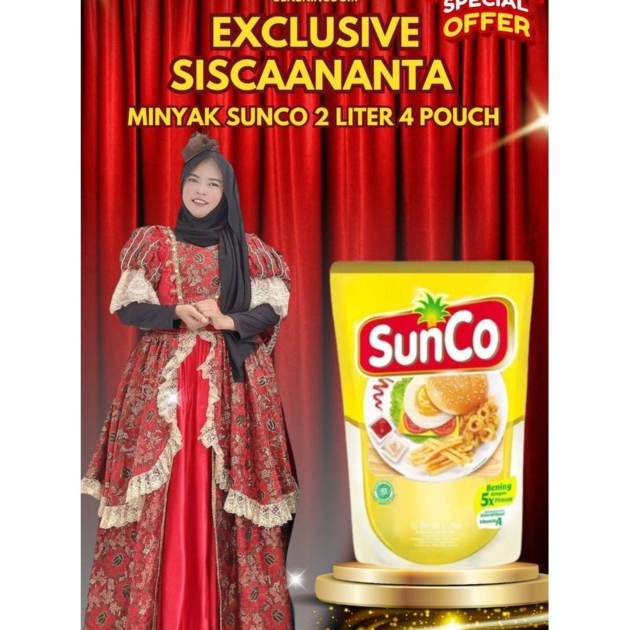 

EXP LAMA [EXCLUSIVE SISCAANANTA X GENSKINGDOM TERMURAH] - MINYAK SUNCO ISI 4 POUCH MINYAK KELAPA SAWIT PREMIUM