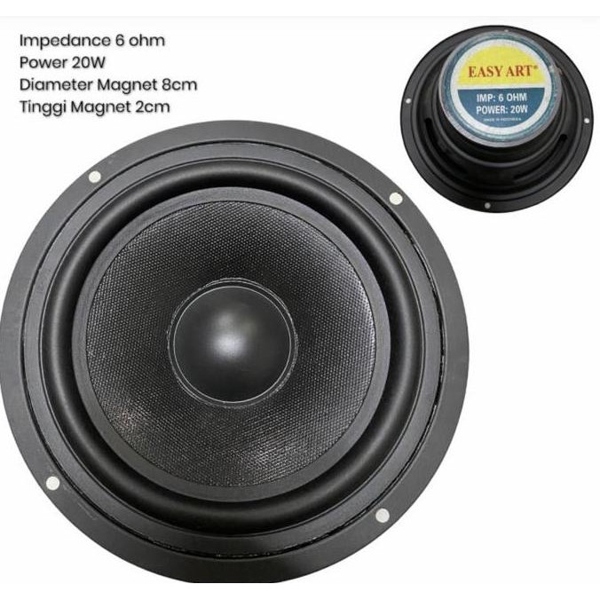 Asli Speaker 6.5inch Woofer easy art ORIGINAL