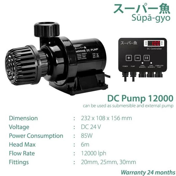 siap kirim supagyo 12000 dc return pump