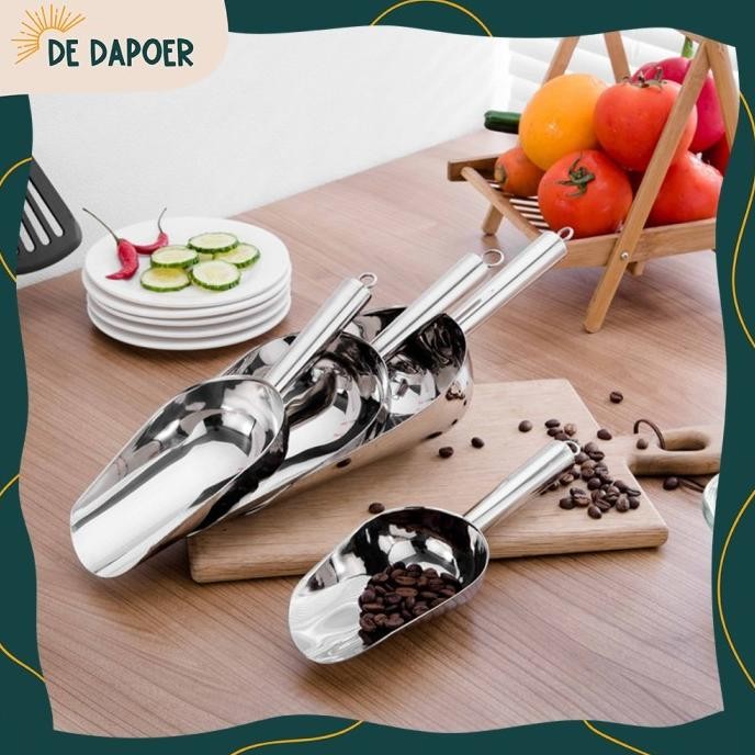 

Terlaris Lettsssgooo!!! Sekop Es Batu Serok Beras Tepung Kopi Stainless Steel Bagus