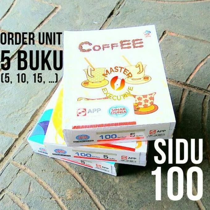 

SALE! SINAR DUNIA SIDU BUKU TULIS SEKOLAH 100 LEMBAR / SDU EB 100