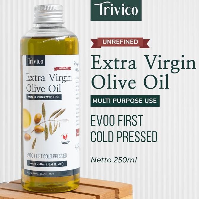 

EXP LAMA TRIVICO MINYAK ZAITUN MURNI 250ML / EXTRA VIRGIN OLIVE OIL / EVOO ASLI