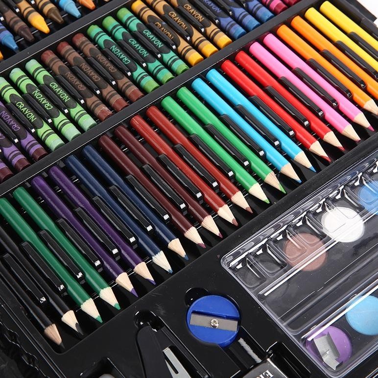 

COD vf-52 WD Crayon Set 168pcs / Krayon Mewarnai Anak 168pcs / Pensil Warna Set 168pcs Berkualitas Murah