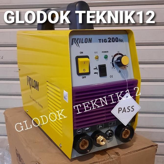 Mesin Las Rillon Tig 200 / Mesin Las Argon Tig 200A Rillon 2 Fungsi New Stok