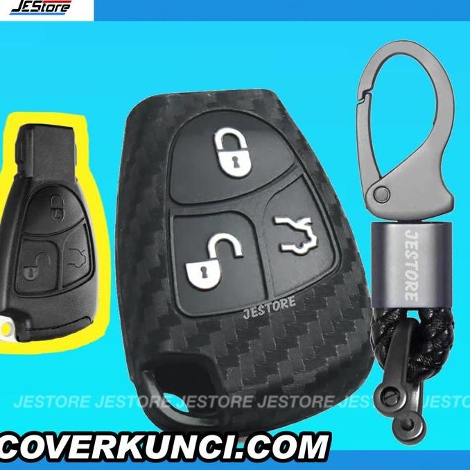 New W211 Cover Kunci E-Class 2002-09 W211 MERCEDES BENZ sarung CARBON W211