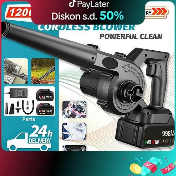 baru blower mini / mesin blower angin 999vf 2 in 1/blower angin/blower portable/blower baterai/blowe