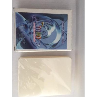 

SALE! PLASTIK LAMINATING TOHO UNTUK KTP UKURAN 70MM X 97MM 250 MIKRON