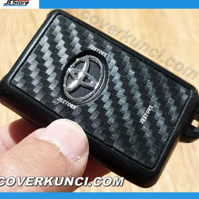 New YARIS Kondom ALPHARD TOYOTA Cover Kunci TOYOTA CARBON BK YARIS BAKPAO