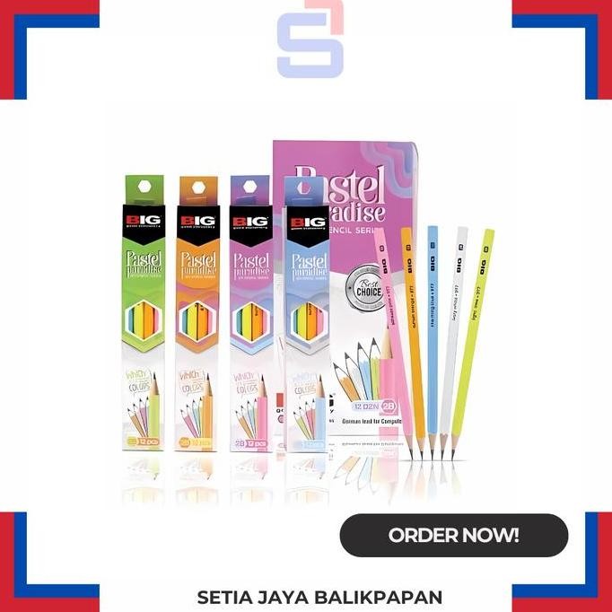 

*#*#*#] Pensil Big pastel paradise 977 series