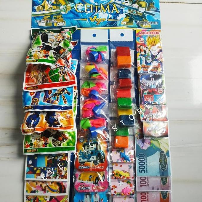 baru  Mainan rencengan serba 1000