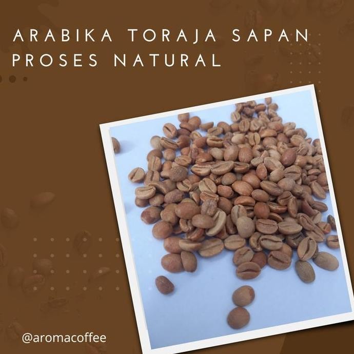 

ready stock Green Bean / Arabika Toraja Sapan - Proses Natural