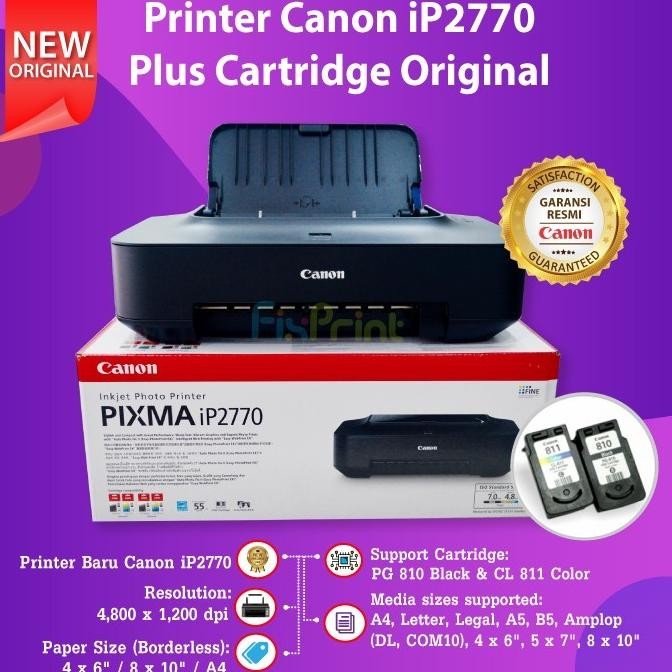 NEW Printer Canon IP 2770 IP2770