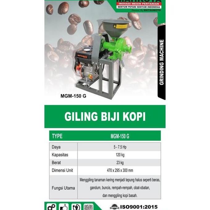 

Terlaris Mesin Penggiling Biji Kopi Mahkota Mgm150G / Giling Gilingan Biji Beras Rempah Cabai Tepung Halus Mgm 150 G - Grinder Kopi Mgm-150G