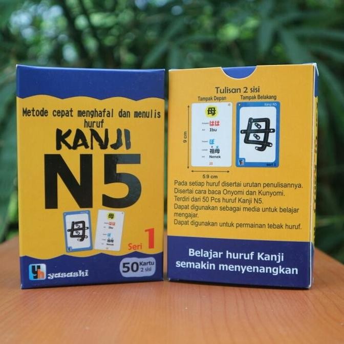 baru  Flashcard Kanji N5 seri 1