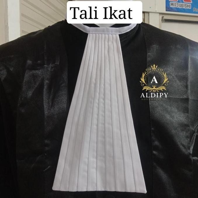 Satu Pasang Dasi Toga Advokat Pengacara Jaksa Terbaik dan Berkualitas murah