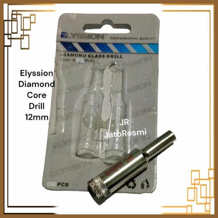 [JTR] ELYSSION DIAMOND CORE DRILL 12MM BOR KACA 12MM