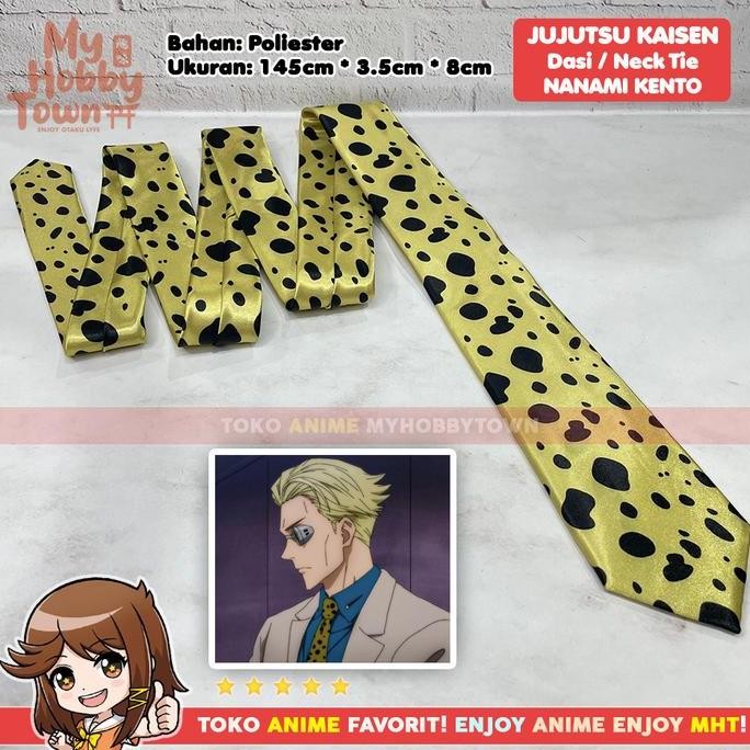 Dasi Nanami Kento Nanamin Jujutsu Kaisen Cosplay murah