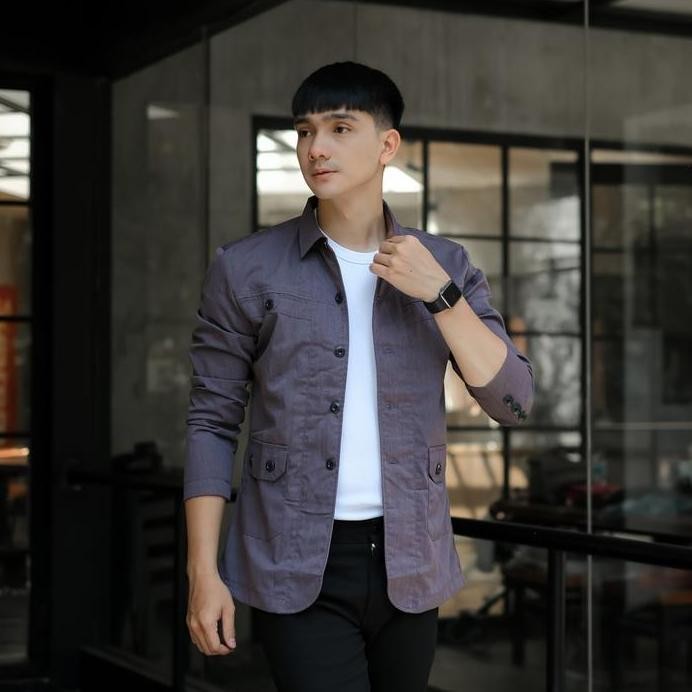 blazer pria casual slimfit casual,Blazer Casual Pria murah