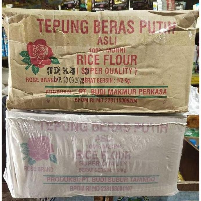 

Terlaris Terlaris Tepung Beras Rose Brand ( 1 Dus Isi 20 Pcs @ 500 Gram)